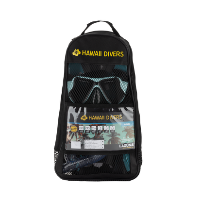 Hawaii Divers Leilani Snorkel Set – Turquoise (Adult S/M)