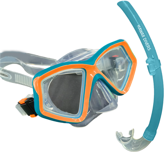 Combo Jelly Fish Turquoise Orange