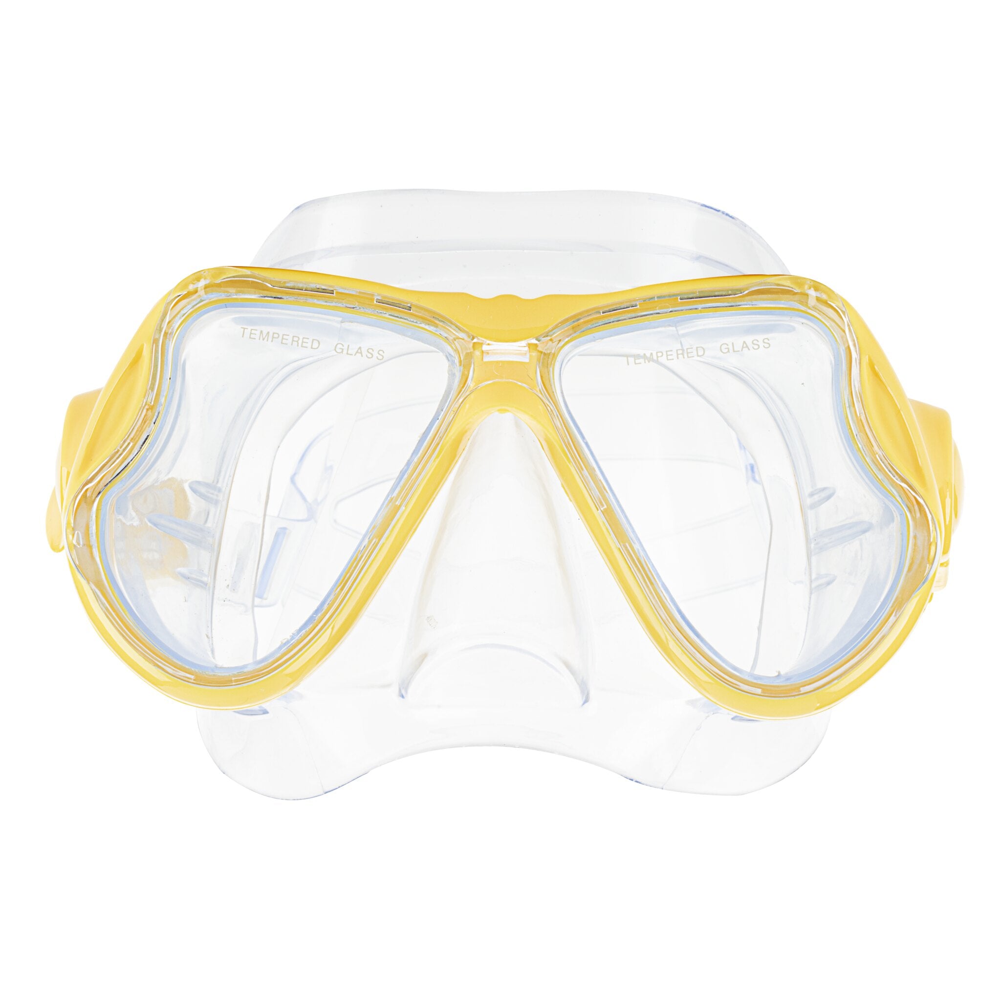 Hawaii Divers Manta Ray Adult Snorkel Mask – Yellow