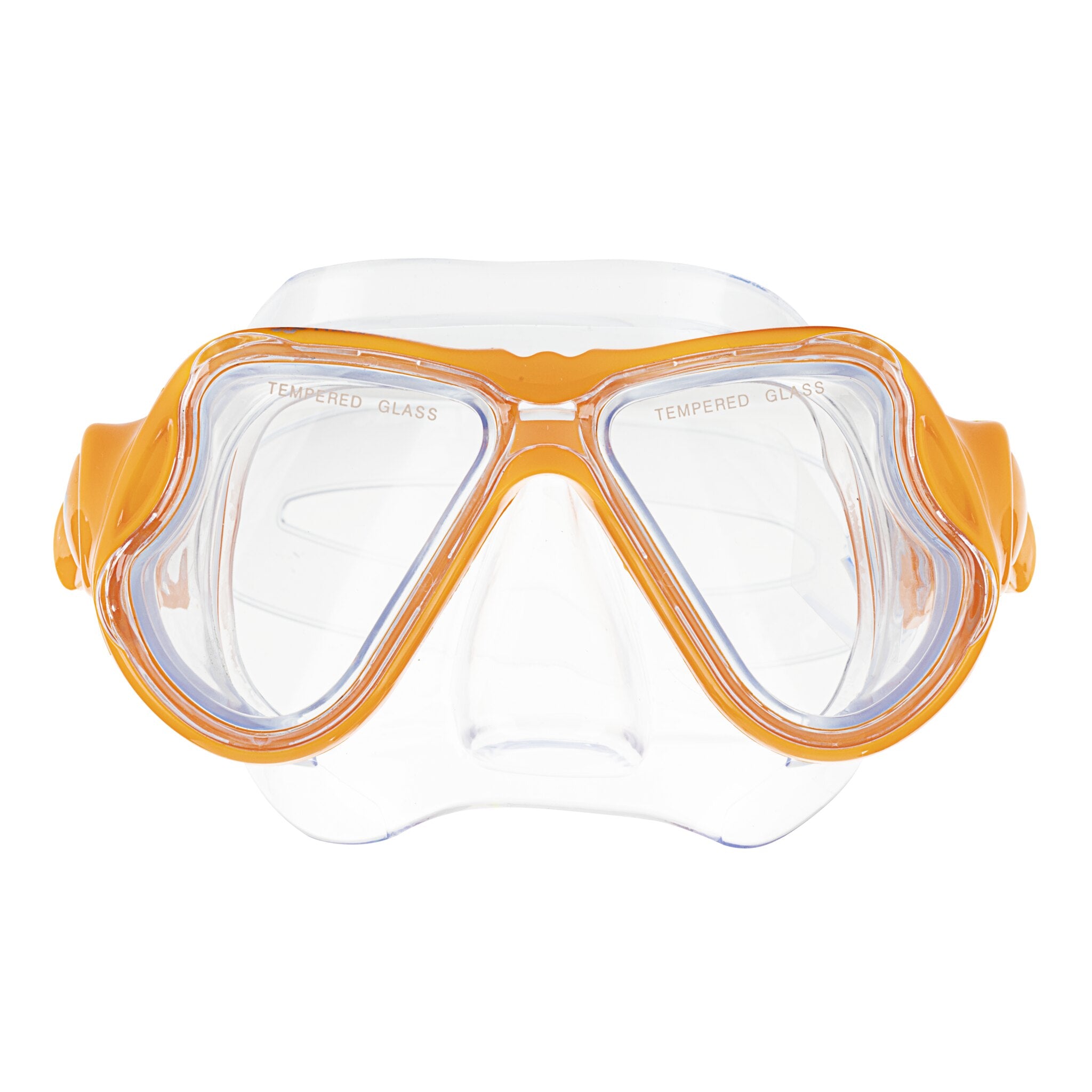 Hawaii Divers Beluga Jr Snorkel Mask – Orange (Ages 8+)