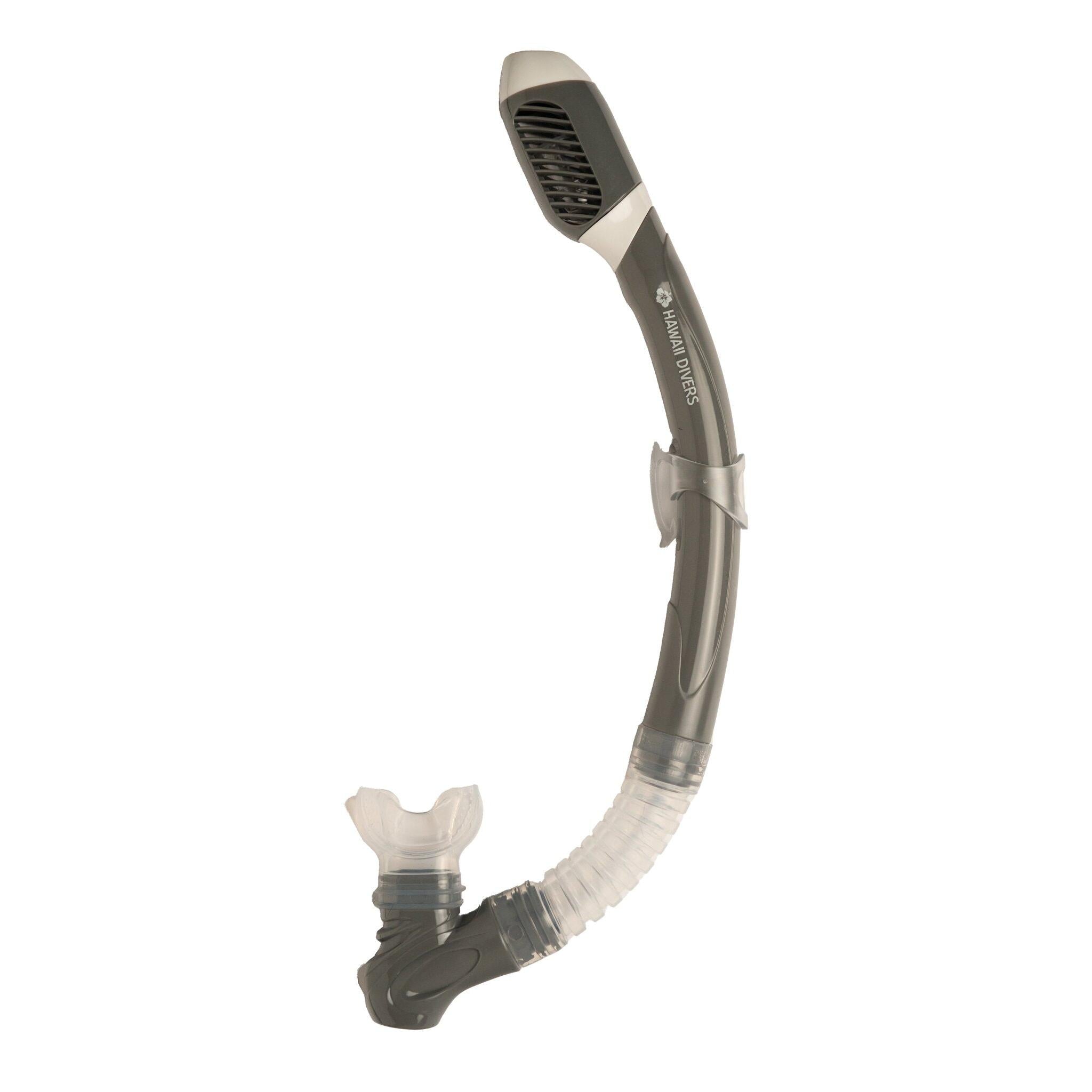 Hawaii Divers Deep Sea Adult Snorkel Combo – Gray