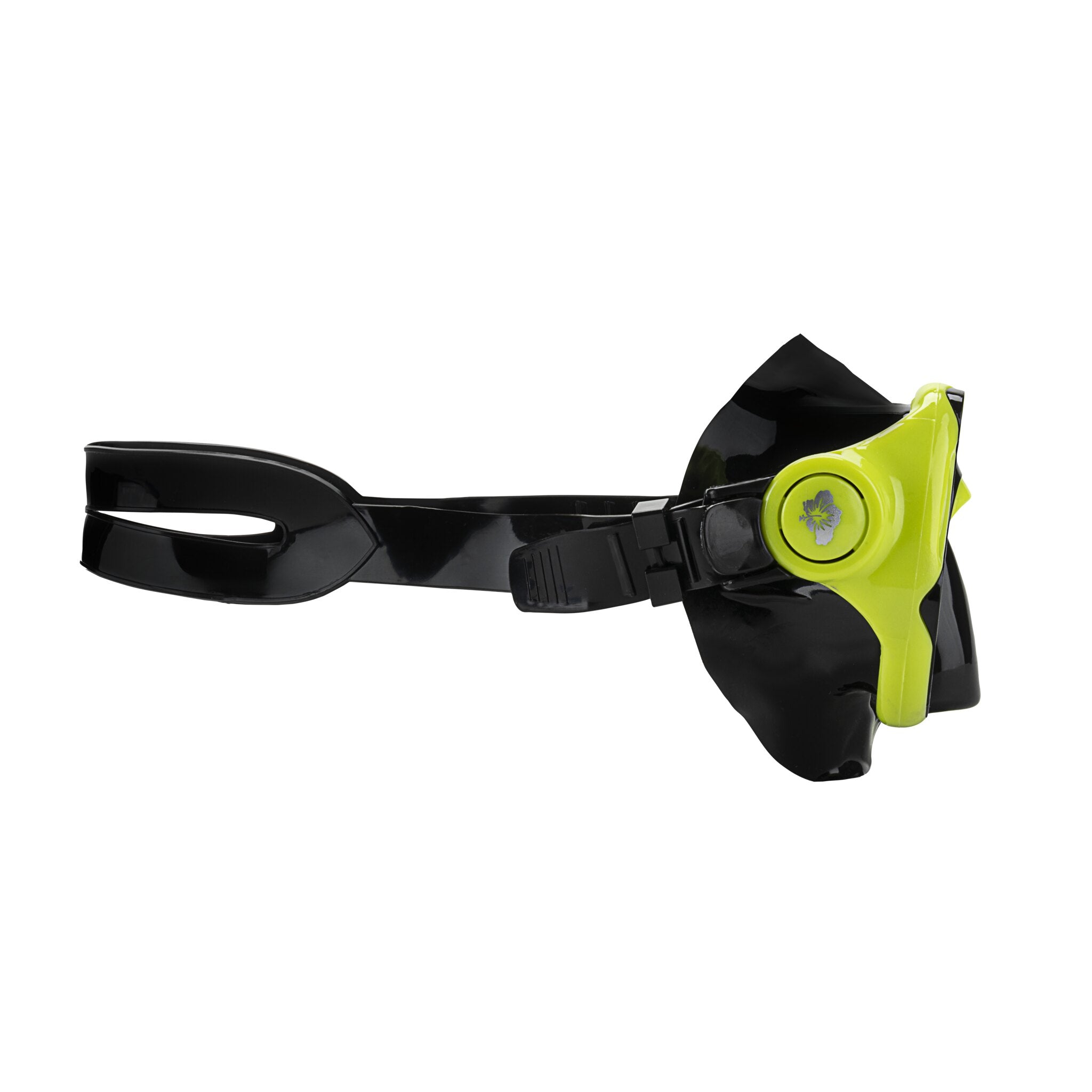 Hawaii Divers Manta Ray Adult Snorkel Mask – Bright Yellow/ Black