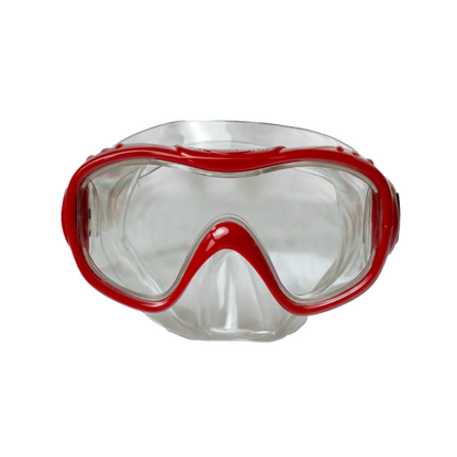 Hawaii Divers Tulum Jr. Snorkel Mask – Red/Blue(Ages 4+)