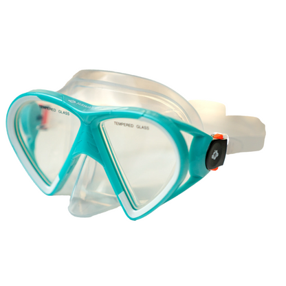 Hawaii Divers Leilani Adult Snorkel Mask - Turquoise