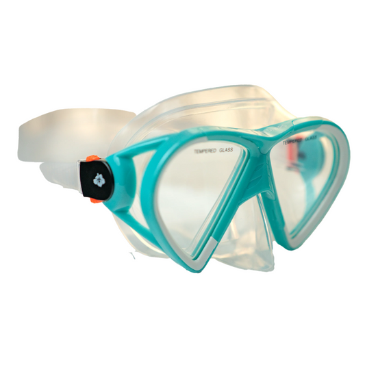 Hawaii Divers Leilani Adult Snorkel Mask - Turquoise