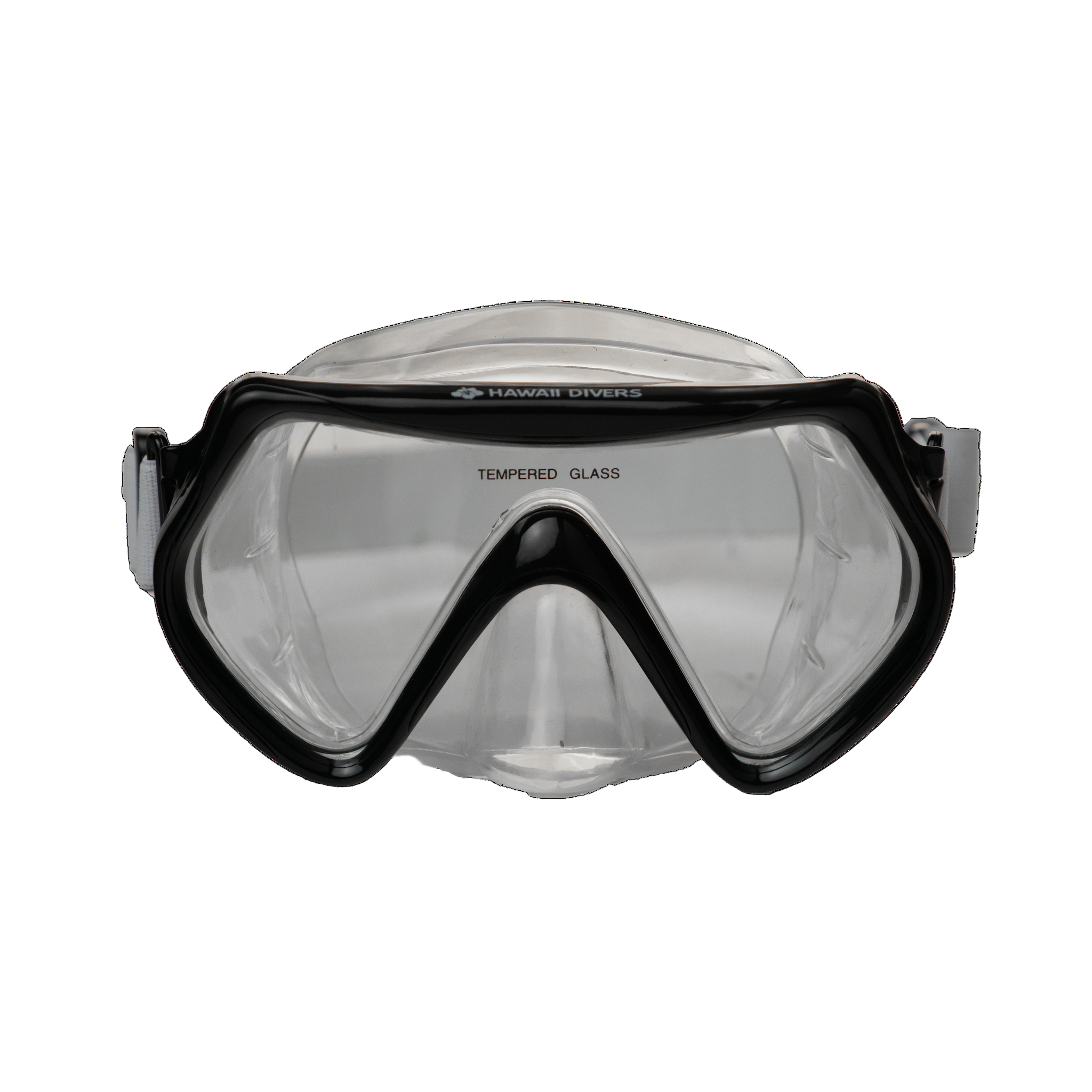 Hawaii Divers Carmel Adult Snorkel Mask - White/Black